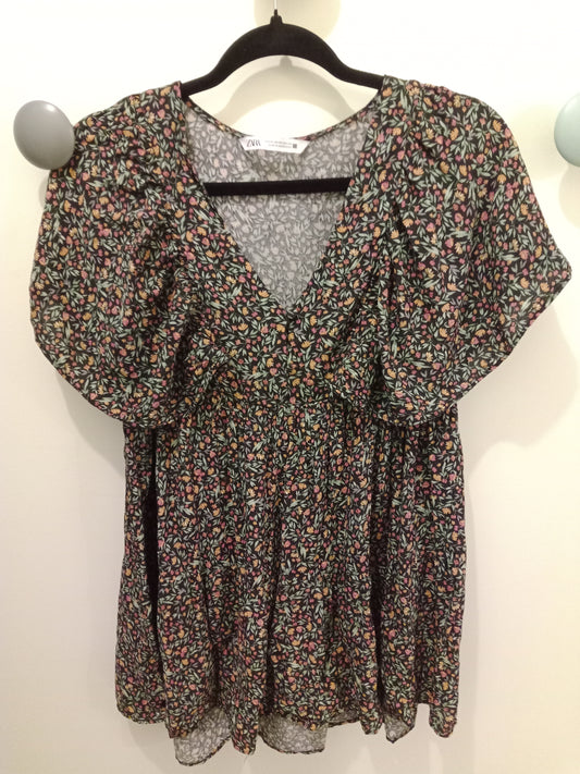 Top à Volants Imprimé floral ''ZARA''