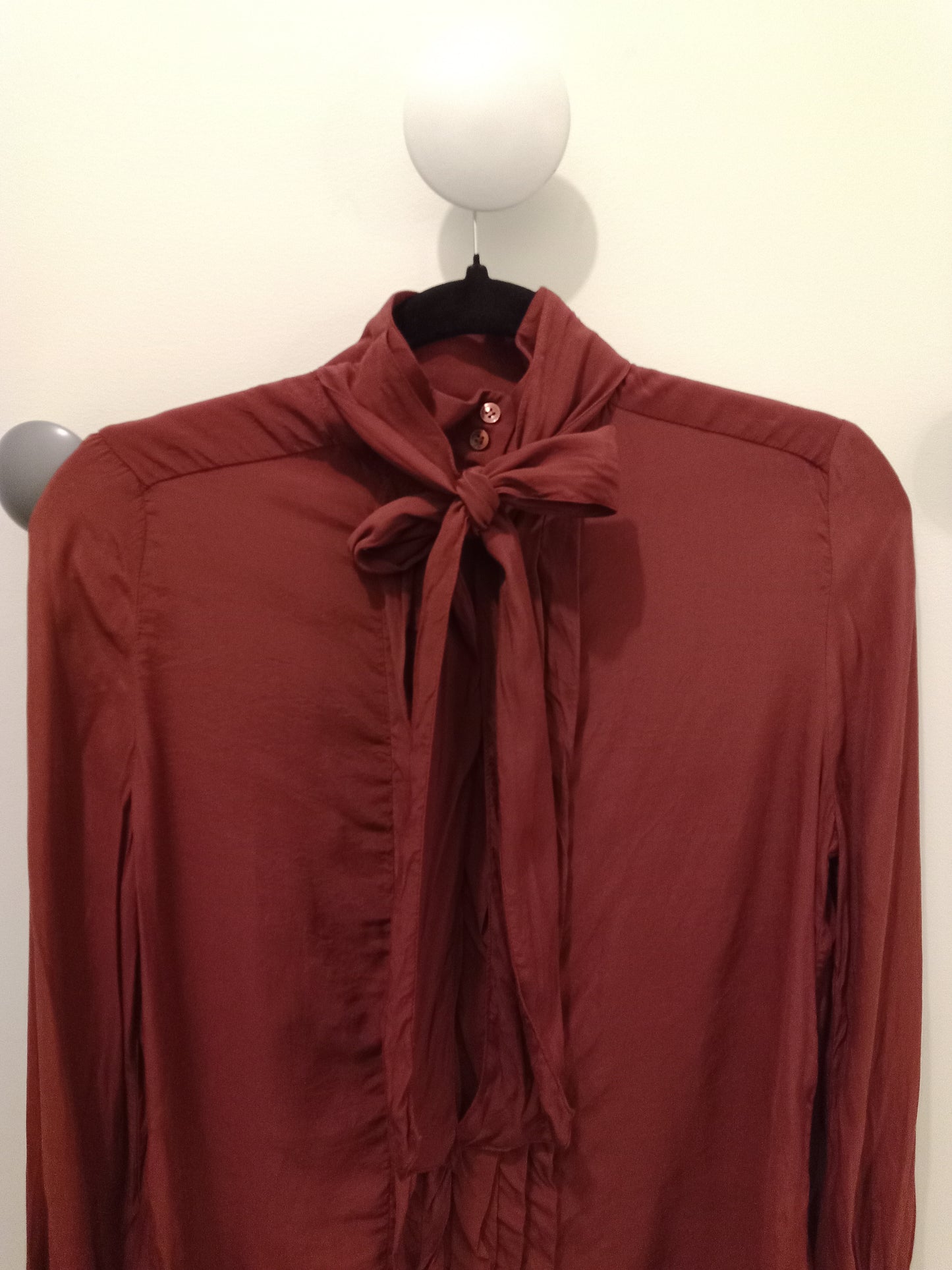 Chemise Col Lavallière ''Mango''
