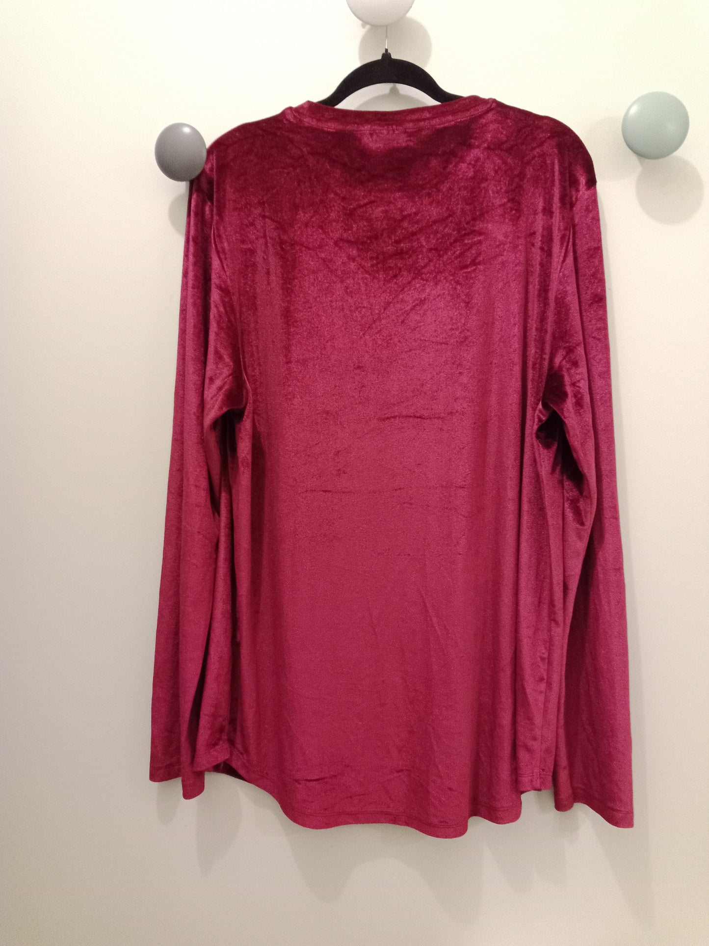 Blouse en Velours Manches Longues ''Asos''