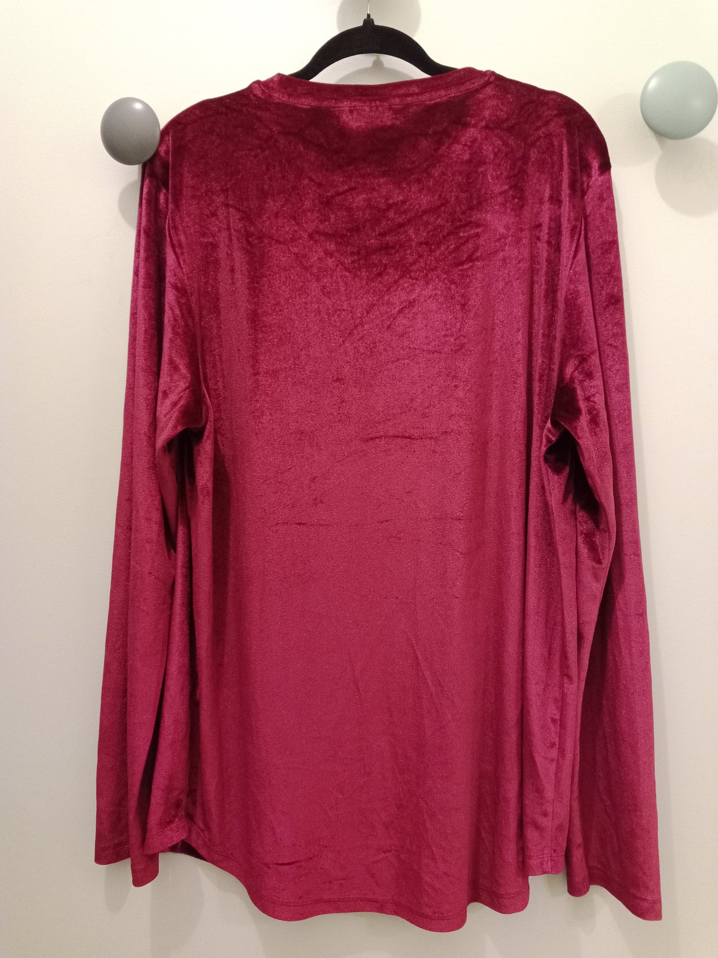 Blouse en Velours Manches Longues ''Asos''