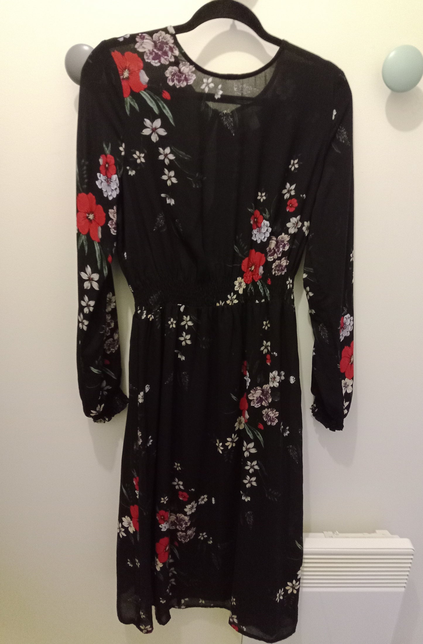 Robe longue Imprimé floral ''H&M''