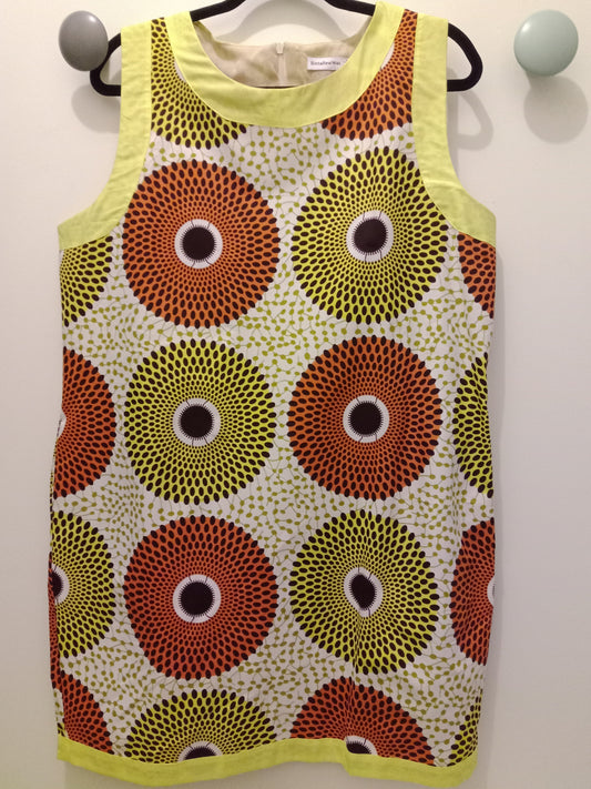 Robe Tunique en Wax ''BintaRealWax''