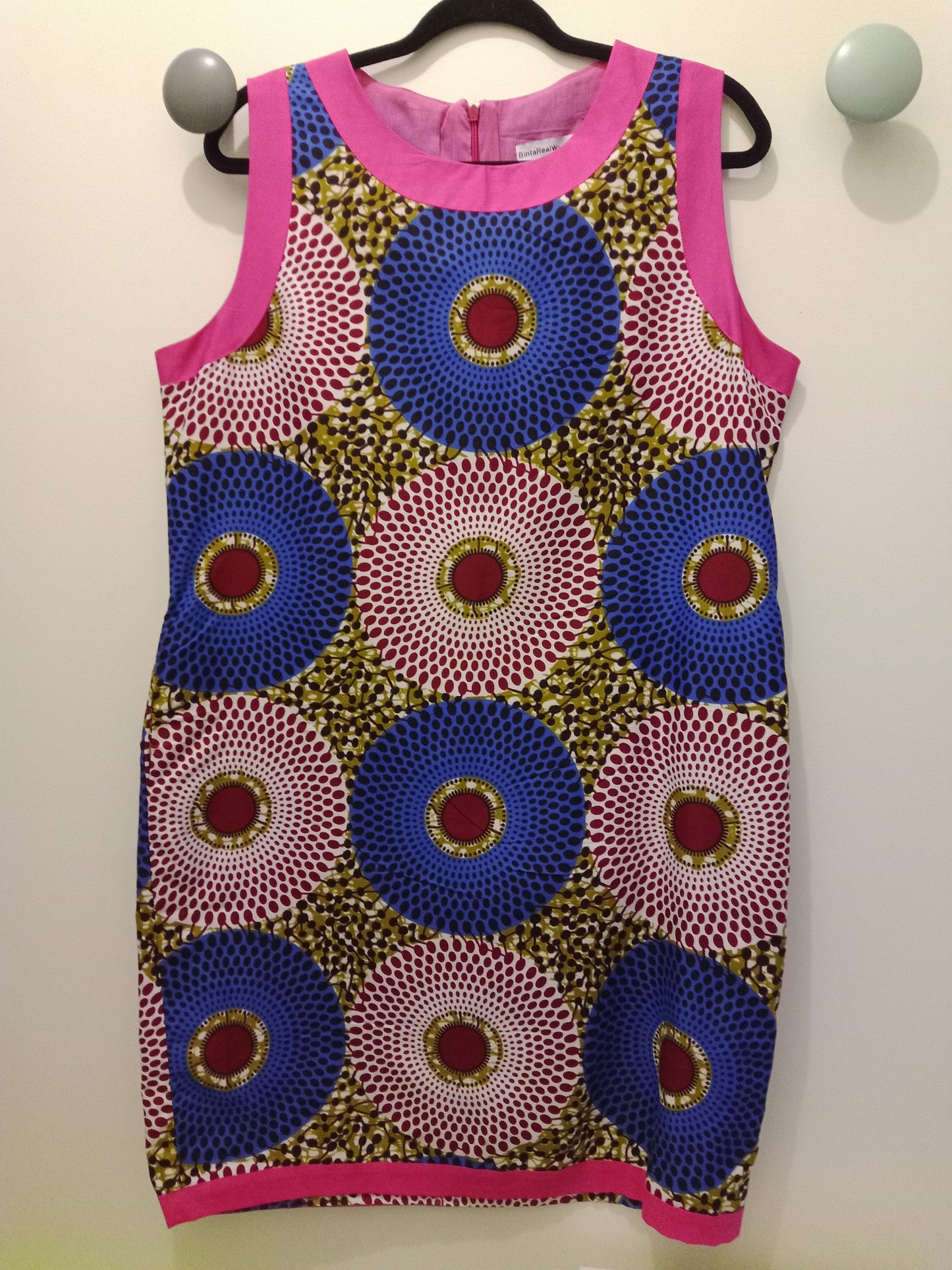 Robe Tunique en Wax ''BintaRealWax''