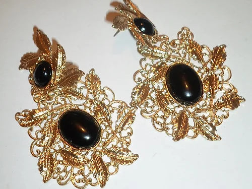 Boucles d'Oreilles Style Vintage
